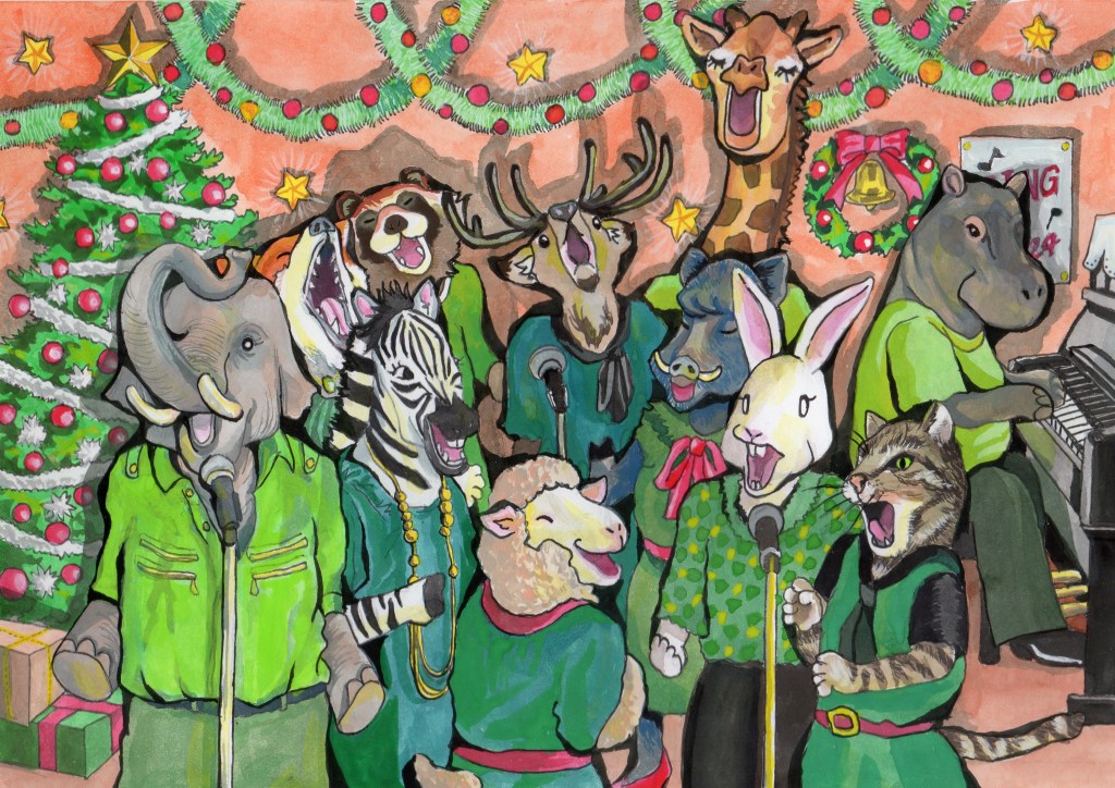 好きなものを好きなように描くのだ!